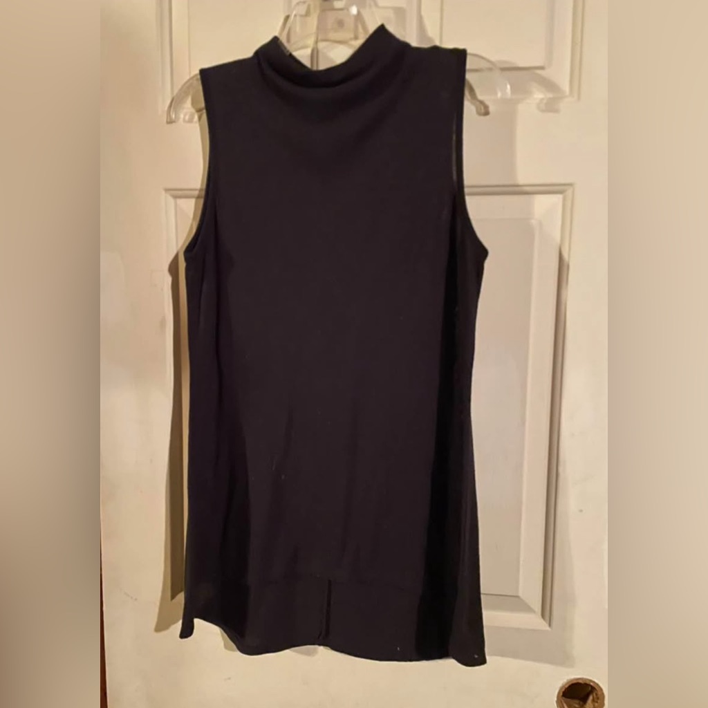 Bar Iii Black Sleeveless Tank Top